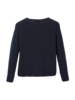 Pullover-Zopfmuster, dunkelblau