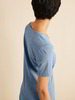 T-Shirt, taubenblau melange