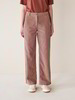 Cordhose, 100 % Bio-Baumwolle, deep mauve