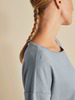 Shirt-Langarm, Steinblau