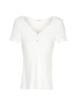 Shirt Kurzarm Weiß Vorderansicht
