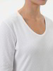 Schlafshirt aus Bio-Baumwolle, 11 weiß