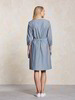 Kleid, oxford blau