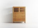 Ettore Highboard in Eiche
