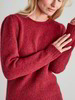 Pullover, cranberry melange