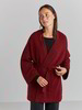 Strickjacke Kimono, cranberry melange