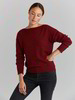 Pullover U-Boot, cranberry melange