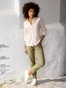 Blusenshirt Langarm aus Bio Baumwolle, light rose