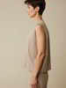Stricktop aus Bio-Leinen und Wolle, leinen melange