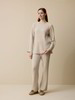 Pullover aus Bio-Baumwolle und Wolle, sand melange
