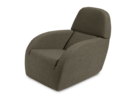 Lounge Chair Sediamo, mit Bezug, Wollstoff Tano Natur