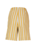 Shorts-Streifen, gelber streifen