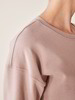 Sweatshirt Langarm, 100 % Bio Baumwolle, nougat