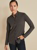 Blusenshirt, anthrazit melange