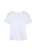 T-Shirt aus Bio-Baumwolle weiss