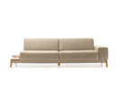 Sofa Alani, Buche mit Bezug Wollstoff Tartini Sand Sofa Alani, Buche mit Bezug Wollstoff Tartini Sand