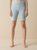 kurze Hose aus Bio Baumwolle, light aquamarine