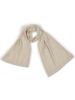 Strickschal aus Alpakawolle, natur melange