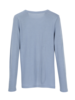 Langarm-Shirt, pastellblau