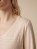 Langarmshirt aus Bio-Leinen, light apricot