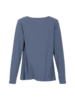 Shirt-Langarm, stahlblau, Rückansicht