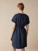 Kleid aus Bio-Baumwolle, dark denim