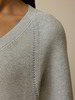 Pullover aus Bio-Baumwolle, grau melange