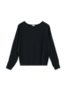 Pullover aus Bio-Baumwolle/Wolle, navy