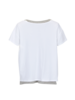 Shirt-Yoga 2in1, weiss