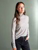 Shirt-Fledermaus, druck linda grey