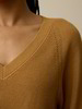 Pullover aus Bio-Baumwolle, dijon