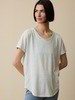 Shirt aus Bio Baumwolle/Hanf, eisblau