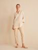 Tunika Bluse, creme brulée