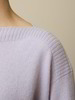 Pullover aus Alpakawolle, flieder
