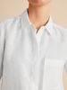 Bluse Langarm, weiss