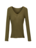 Pullover in khaki, Vorderansicht