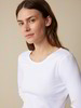 Langarmshirt, weiss