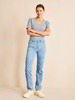 Jeans straight, hellblau denim