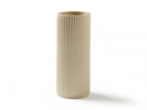 Vase aus Keramik, natur