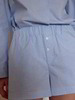 Pyjamahose, silberblau