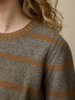 Pullover aus Yakwolle, Kamelhaar und Wolle, yak/kamel ringel