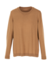 Pullover Rundhals, cognac