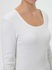 Schlafshirt aus Bio-Baumwolle, 11 weiss