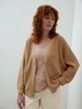 Cardigan, caramel melange