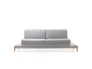 Sofa Alani, Buche, mit Bezug Wollstoff Tartini Kiesel Sofa Alani, Buche, mit Bezug Wollstoff Tartini Kiesel