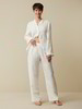 Schlafhose aus Bio-Leinen, offwhite