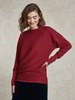 Pullover-Fledermaus, rote beete