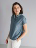 Bluse-chambray, denim chambray