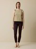 Top aus Bio Baumwolle, light khaki