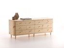 Schrank Tonda, 6 Laden, Zirbe
